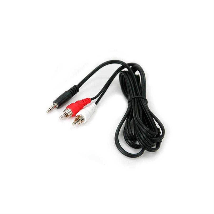 Cable Audio - RCA - 2 RCA M a 1 PLUG M - 1.8 MTS - AC-27 - NOGA NET