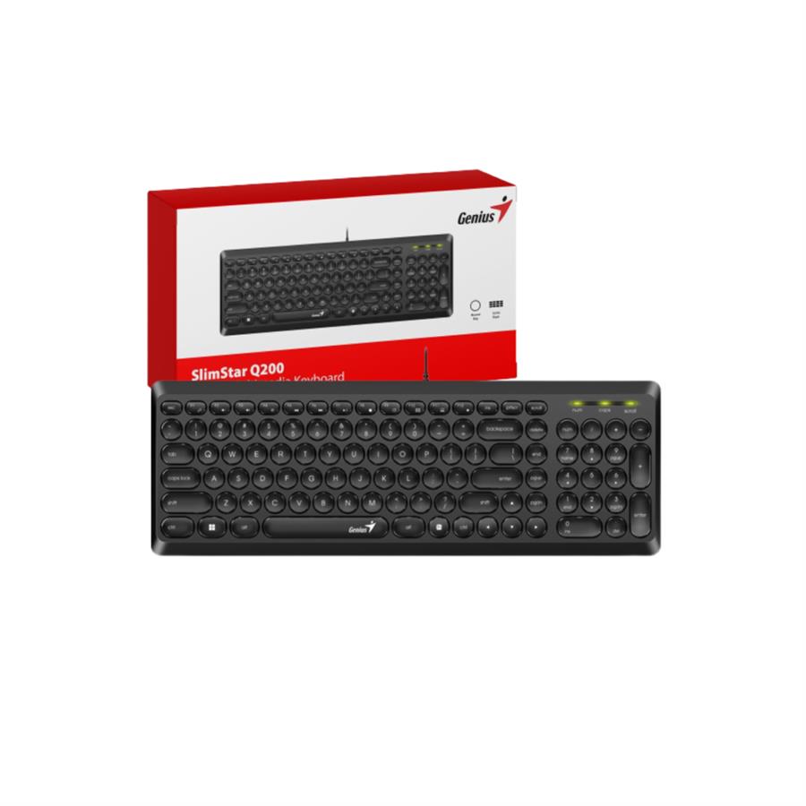 Teclado Slimstar - Q200 - GENIUS
