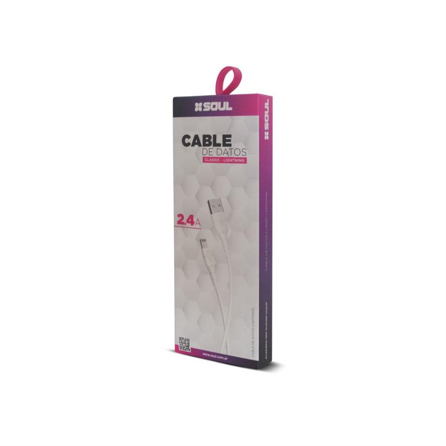Cable USB a IPHONE - SOUL