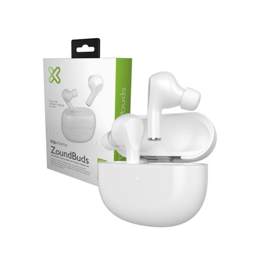 Auricular - ZOUNDBUDS BLUETOOTH - BLANCO - KLIPXTREME