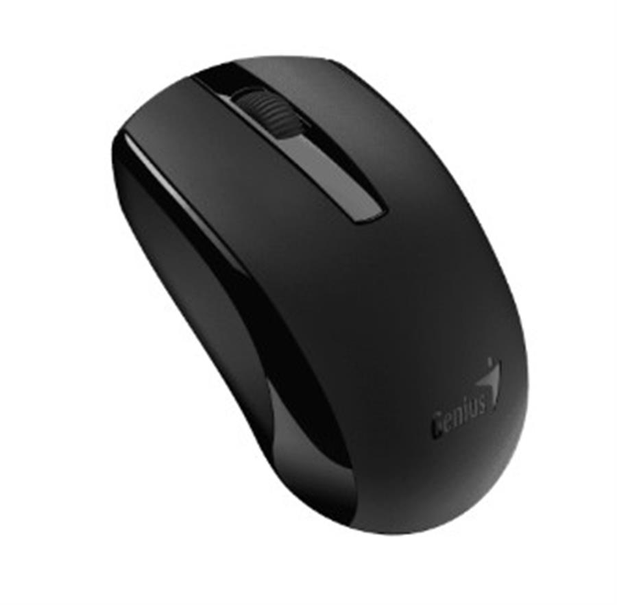 MOUSE GENIUS ECO-8100 WIRELESS BLACK RECARGABLE