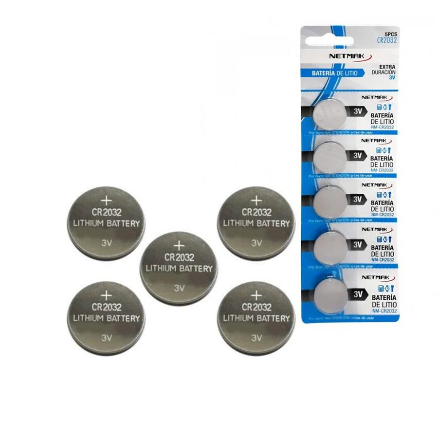 PILAS - CR2032 3V - MOTHERBARD - PC - NETMAK