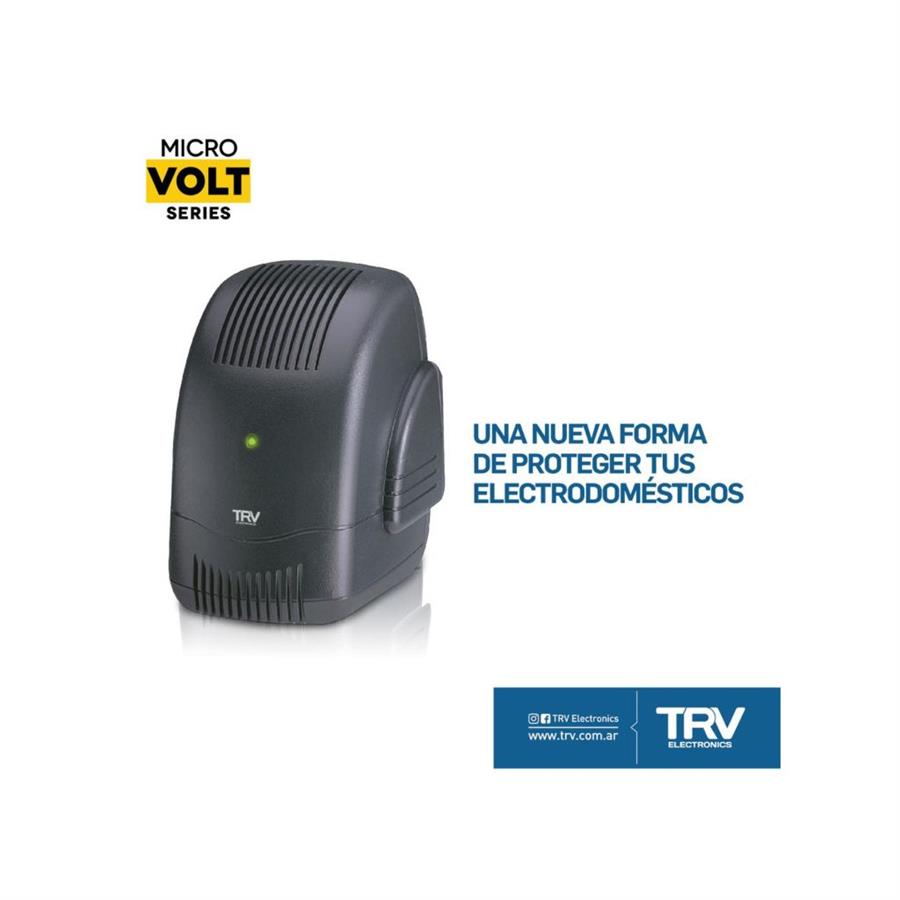 ESTABILIZADOR DE TENSION MICRO VOLT H 4 TOMS 2000VA TRV