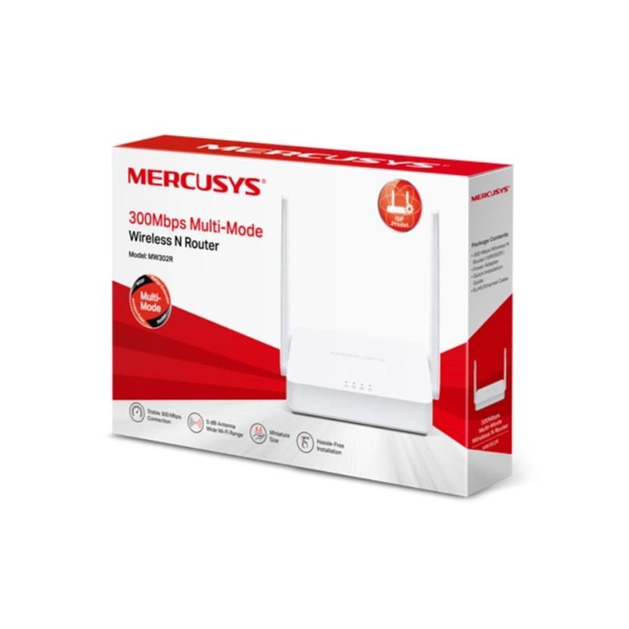 MERCUSYS WI-FI ROUTER 300 MW302R /2 ANTENAS MULTI-MODE