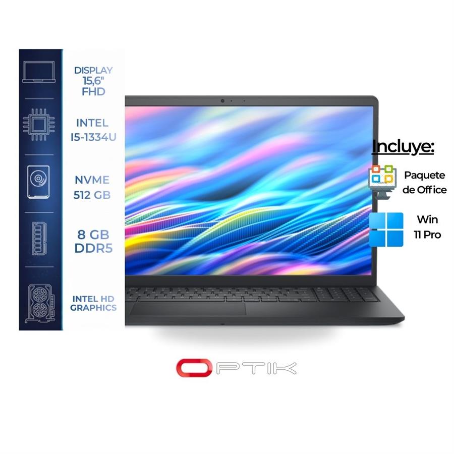 DELL INSPIRON 15 I5-1334U/8GB/512GB SSD/15.6" FHD TOUCH WIN11