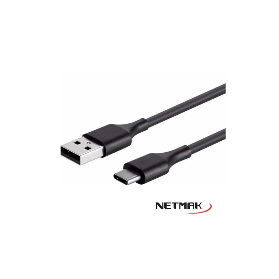 CABLE USB 3.0 TIPO C 3.1 DE 1.50 MTS - NM-C99 - NETMAK